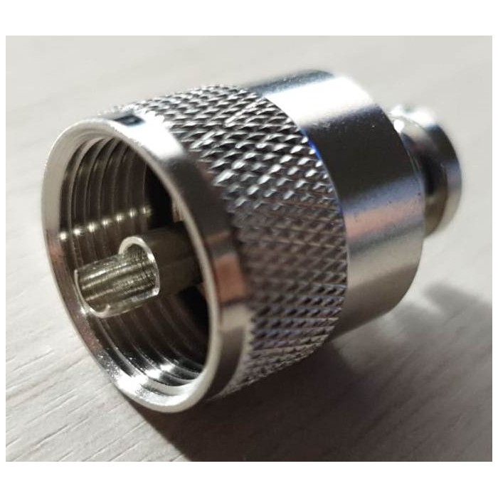 CONNETTORE SIRIO PL259 CORTO A SALDARE TEFLON PER RG58/H155/