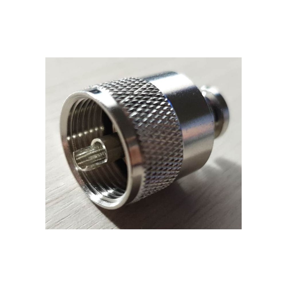 CONNETTORE SIRIO PL259 CORTO A SALDARE TEFLON PER RG58/H155/