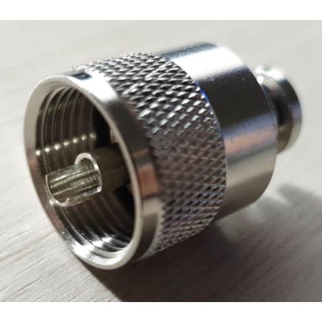 CONNETTORE SIRIO PL259 CORTO A SALDARE TEFLON PER RG58/H155/