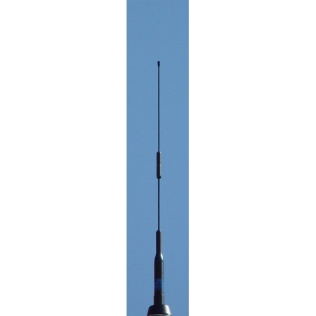 D-ORIGINAL DX-NR-77-B-ANTENNA USO MOBILE 144/430 MHz TOTAL BLACK ALTEZZA 43 cm