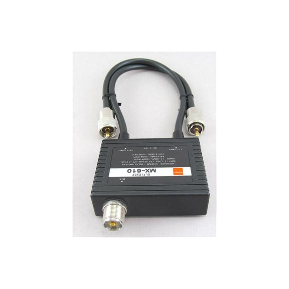 DIAMOND MX-610-DUPLEXER 1.3-30/49-470 MHz CONNESSIONI PL259/PL259