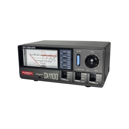 DIAMOND SX-1100-ROSMETRO WATTMETRO 1.8-160/430-1300 MHz 200 WATT