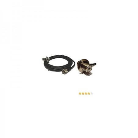 FALKOS ECH - Supporto centro tetto c/guina SO-239/PL-259 c/RG58 4mt