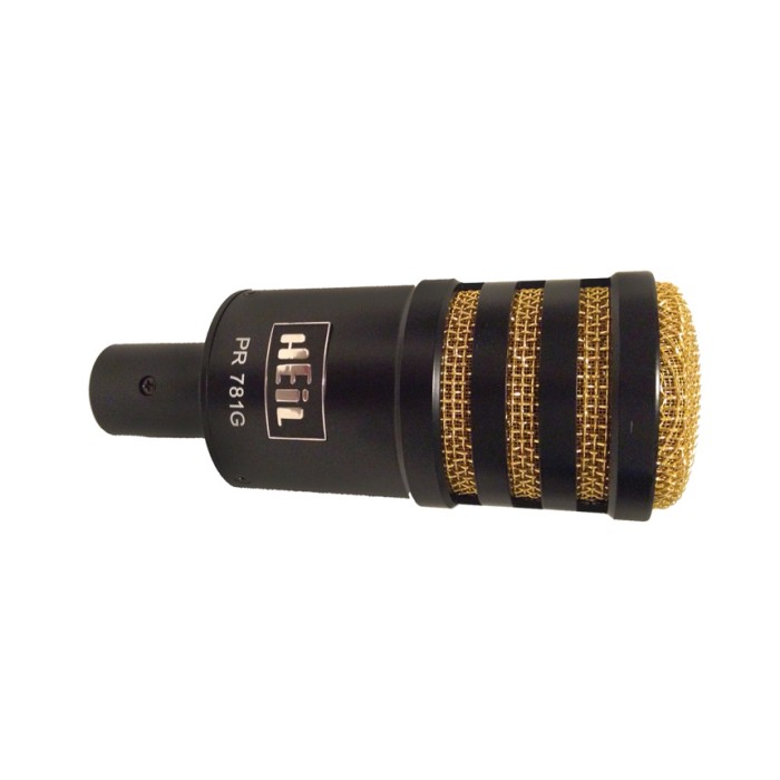 HEIL SOUND PR-781G GOLD MICROFONO DA  STUDIO PER HF COLORE ORO