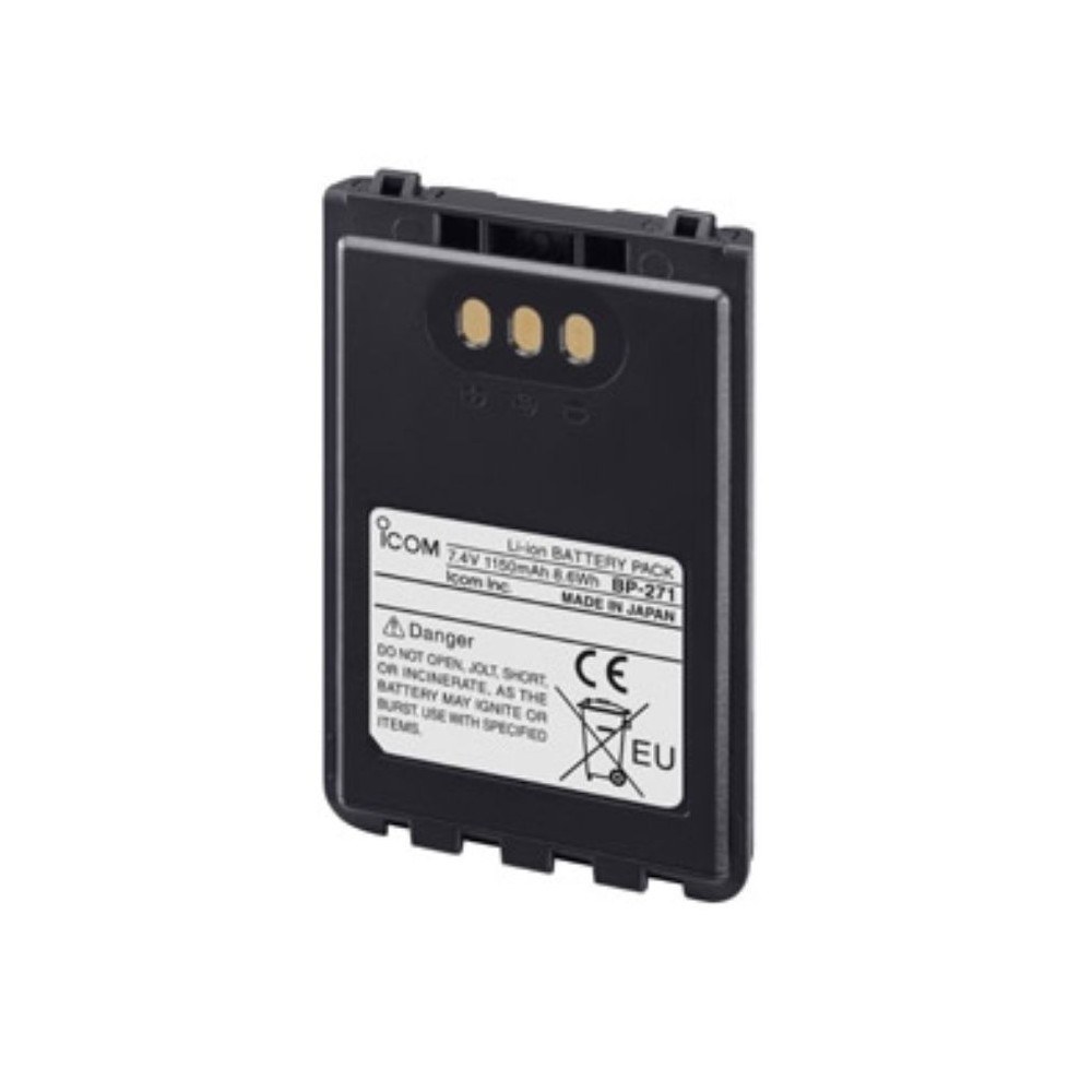 Icom BP-271 Pacco batteria a LI-ION per ID-31E/ID-51E e IP100H