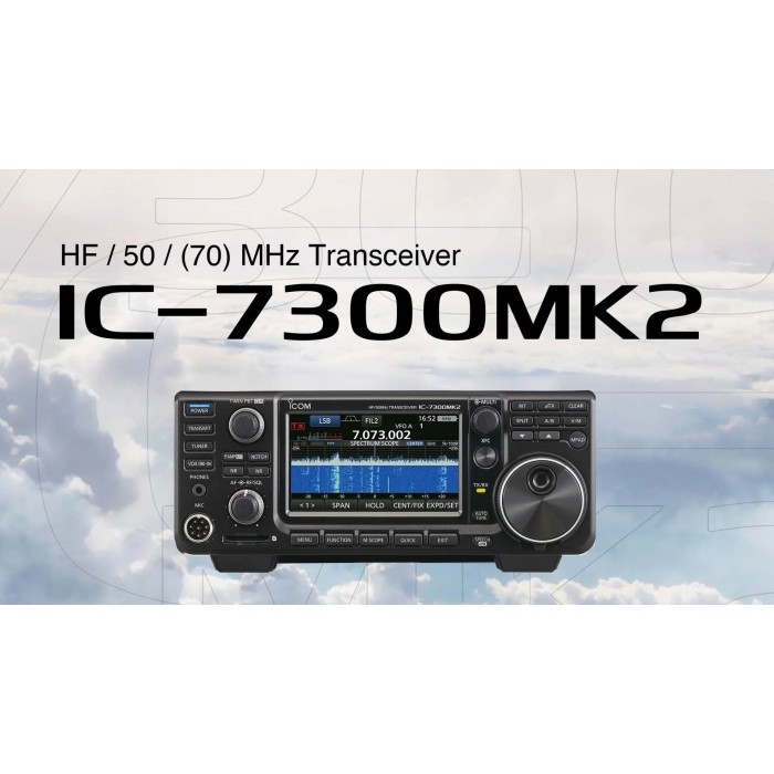 ICOM IC-7300 MK2 RICETRASMETTITORE HF 0-30/50/70 MHZ SDR