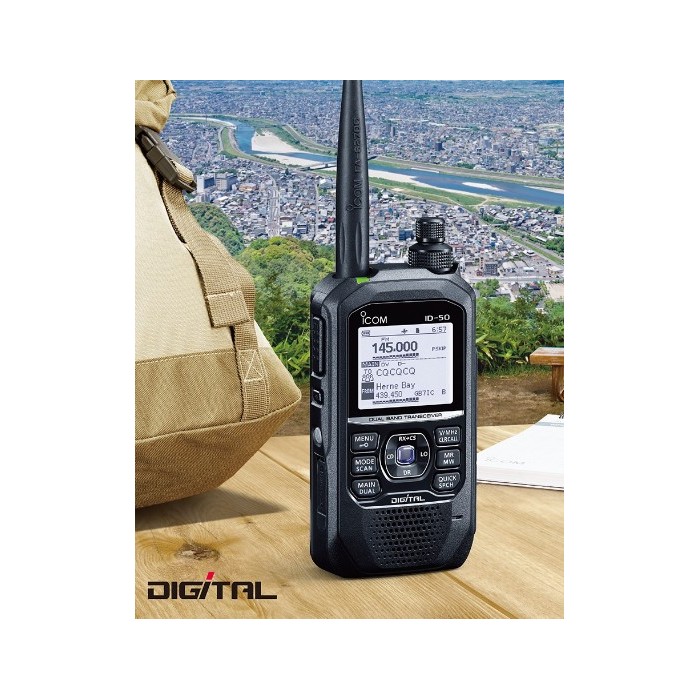 ICOM ID-50E D-STAR RICETRASMETTITORE PORTATILE BIBANDA