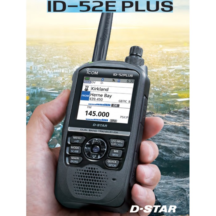 ICOM ID-52E PLUS - RTX Bibanda Dstar Analogico