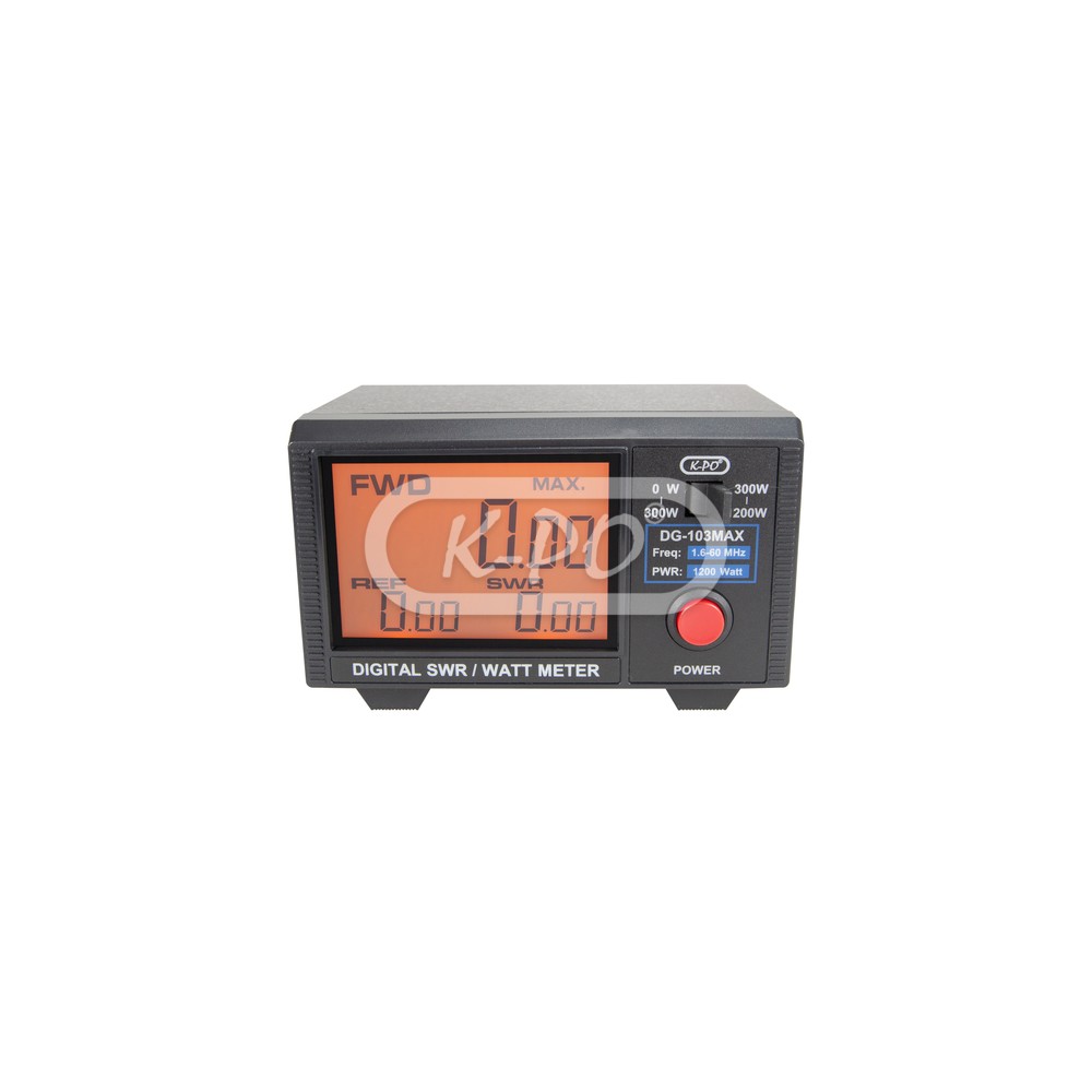 KPO ( Nissei ) DG-103MAX Rosmetro/Wattmetro 1,6-60 MHZ 1200 WATT
