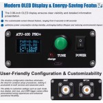 MGE ATU-100 PRO+ Sintonizzatore automatico per antenna 100W 1.8 - 50MHz batteria ricaricabile