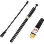 MGE PRYME AL-800 AL-800 Antenna Dual Band SMA-Femmina Allungabile VHF/UHF 2 Meter 70cm