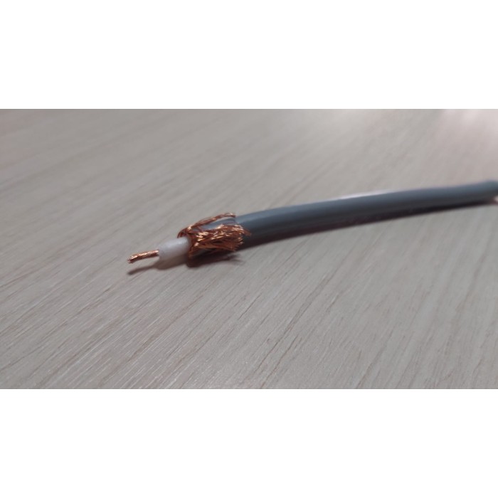 RF8 MINI RG-8 SUPER XX (EX RG-8 MINI)  CAVO COASSIALE  6.10 mm COLORE GRIGIO