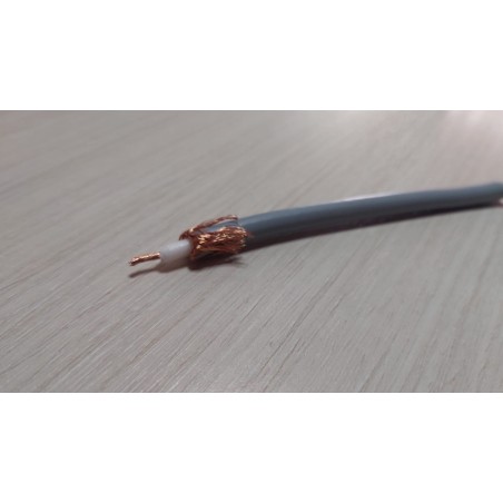 RF8 MINI RG-8 SUPER XX (EX RG-8 MINI)  CAVO COASSIALE  6.10 mm COLORE GRIGIO