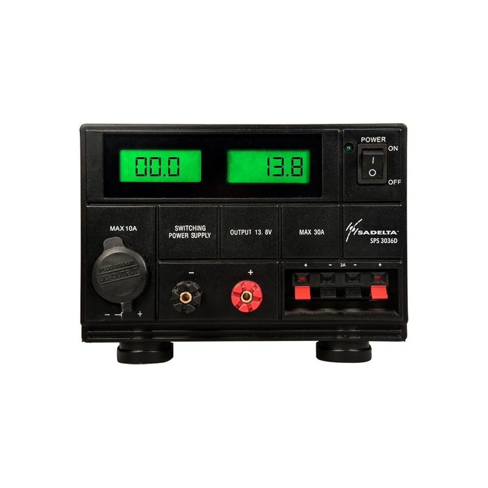 SADELTA SPS-3036D ALIMENTATORE 30A CON 2  STRUMENTI