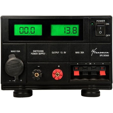 SADELTA SPS-3036D ALIMENTATORE 30A CON 2  STRUMENTI