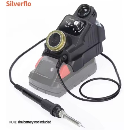 Silverflo 937DI Stazione saldante PORTATILE a batteria con modalità Sleep