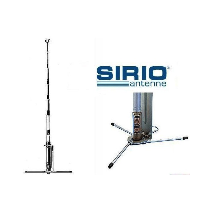 SIRIO GP E 27 - 5/8 ANTENNA BASE CB - 27 MHZ LUNGH. 6,50 MT