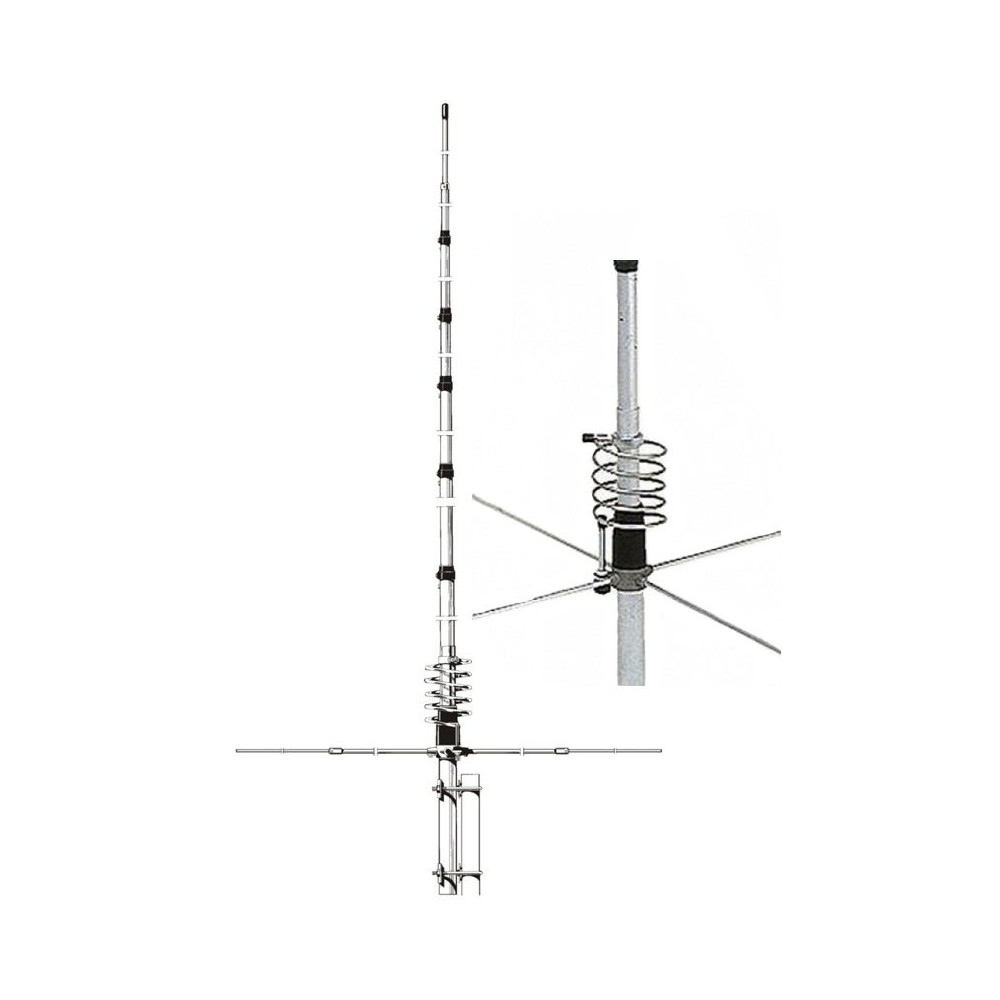 SIRIO NEW TORNADO 27 - ANTENNA 27 MHZ CB - 5/8 LUNGH. 7,2 MT