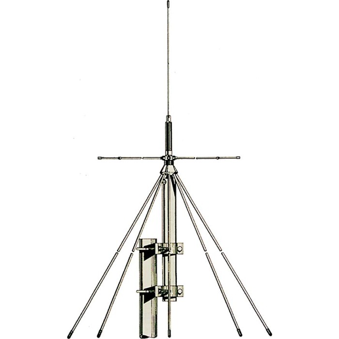 SIRIO SD-1300 UHF ANTENNA DISCONE USO SCANNER 25-1300 MHz