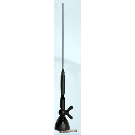SIRIO SDB 270 BLACK Antenna Veicolare Dual Band (VHF/UHF) con base tipo SL a bassa perdita