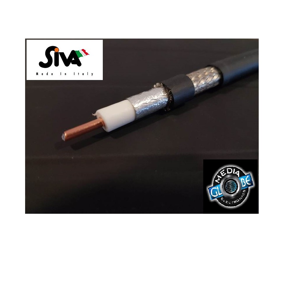 SIVA HF 400 PE (EX RF 400 TT) 10,3 mm CAVO  BASSA PERDITA DOPPIO SCHERMO