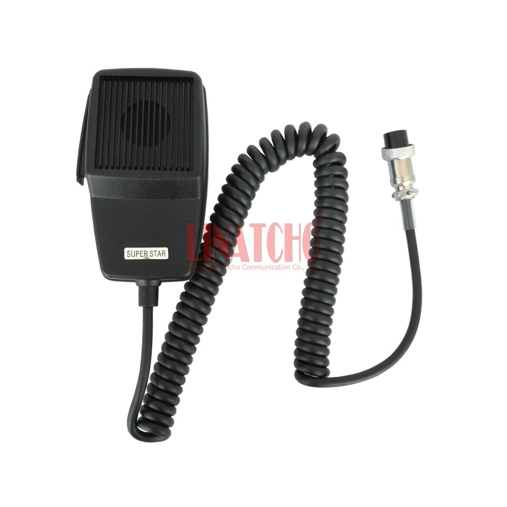 SUPERSTAR CB-507 MICROFONO DINAMICO DA PALMO CONNETTORE 4 POLI