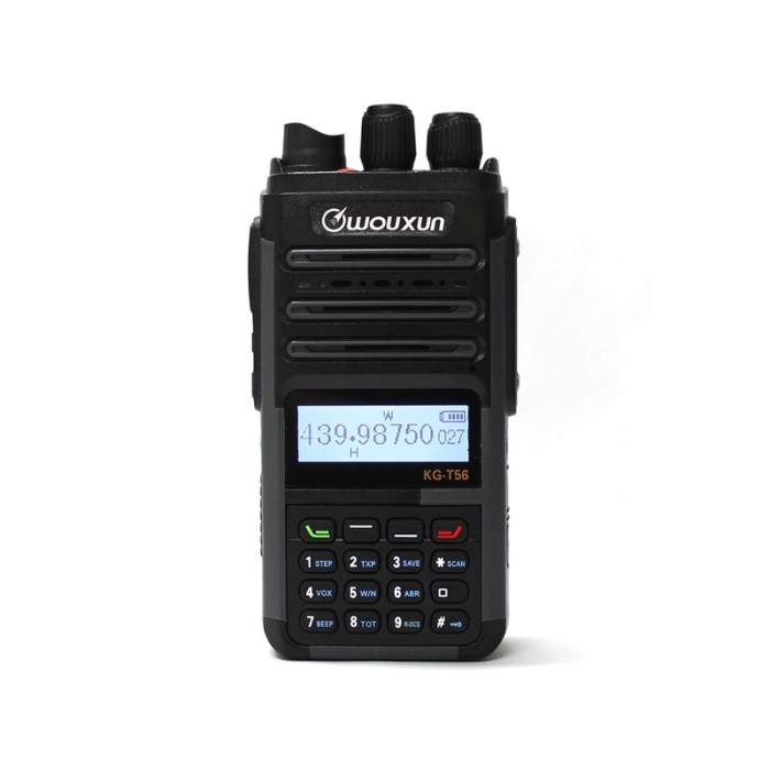 WOUXUN KG-R56  ADVANCED 66-88 MHZ  IP65 5/2 TONE BATT 200MAH