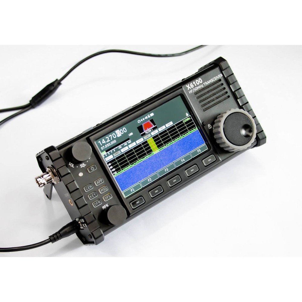 XIEGU X6100 - RTX SDR HF QRP 0.5 - 30 MHz 10 W con  AT TUNER DSP