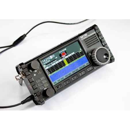XIEGU X6100 - RTX SDR HF QRP 0.5 - 30 MHz 10 W con  AT TUNER DSP