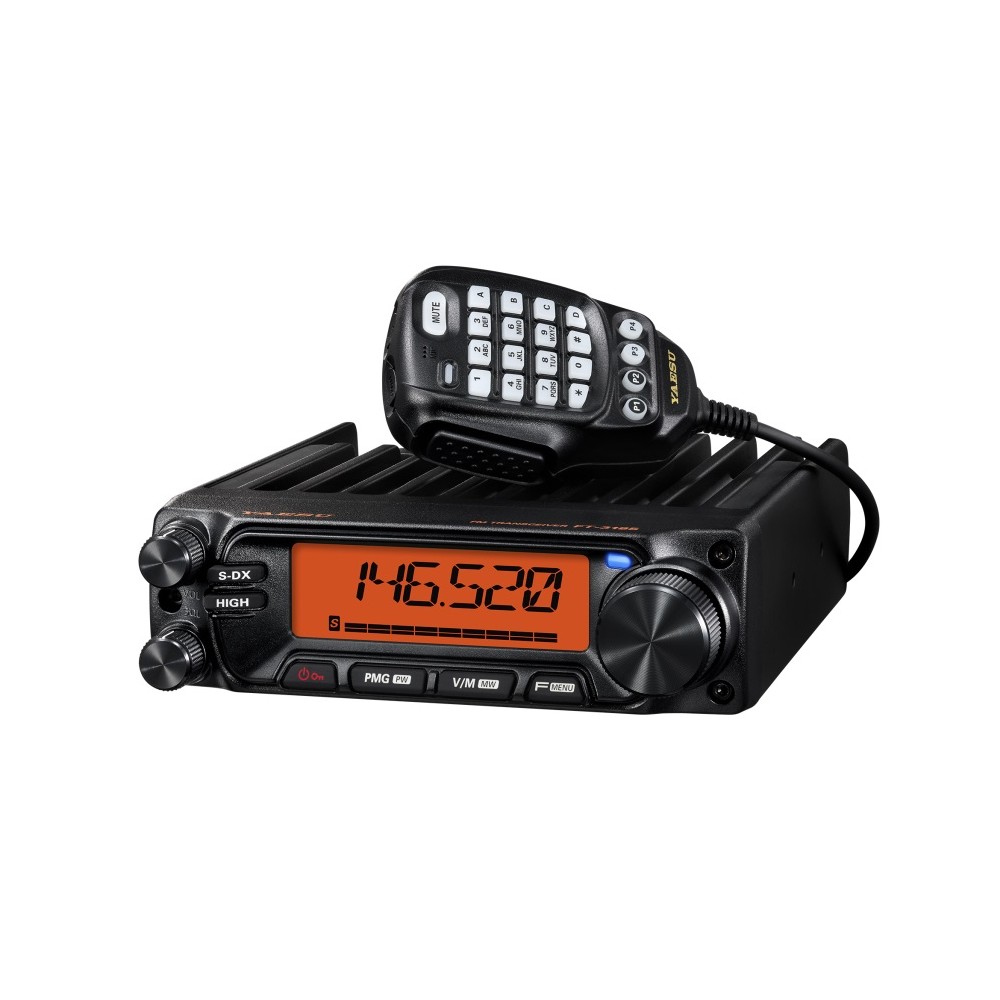 YAESU FT-3185E w/ SSM-85D 85W 144MHZ FM MOBILE TRANSCEIVER