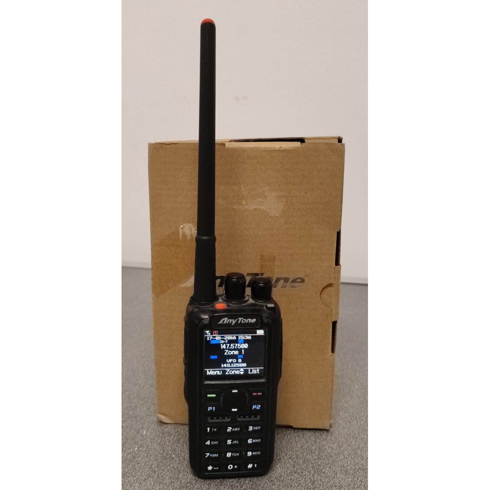 ANYTONE D868UV DUALBAND DMR/FM CON VFO - COME NUOVO