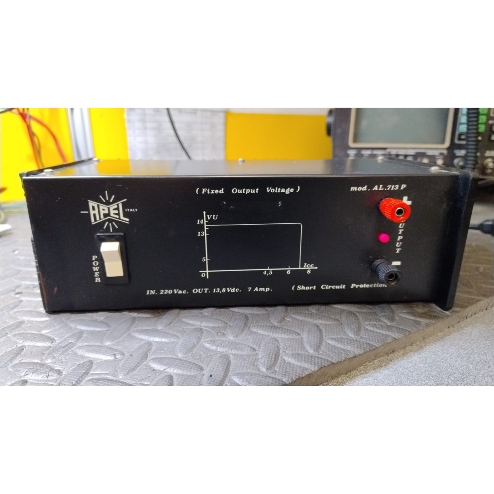 APEL AL713 ALIMENTATORE CLASSICO DA 7A - SEGNI DEL TEMPO MA ELETTRICAMENTE PERFETTO