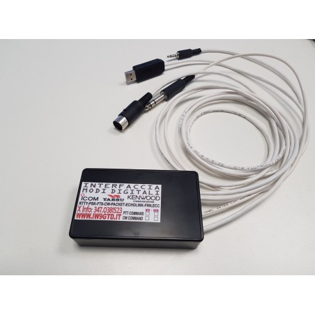 MGE DIGIMODE  INTERFACCIA MODI DIGITALI AFSK/FSK + MANIPOLATORE CW