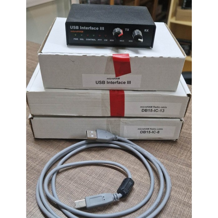 MICROHAM USB INTERFACE III CON CAVI DB15-IC13 DB15-IC8