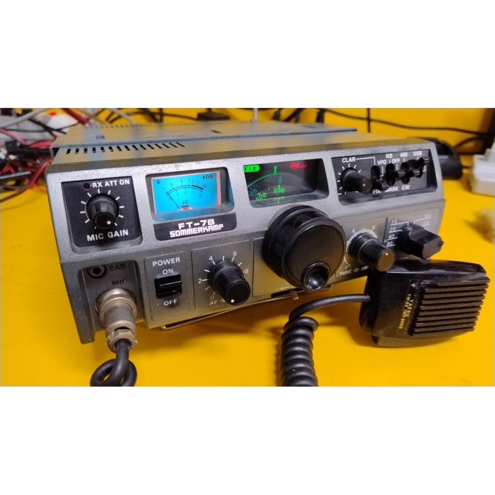 SOMMERKAMP FT-7B 10/20/40/80MT AM/SSB/CW 50W - PERFETTO STATO
