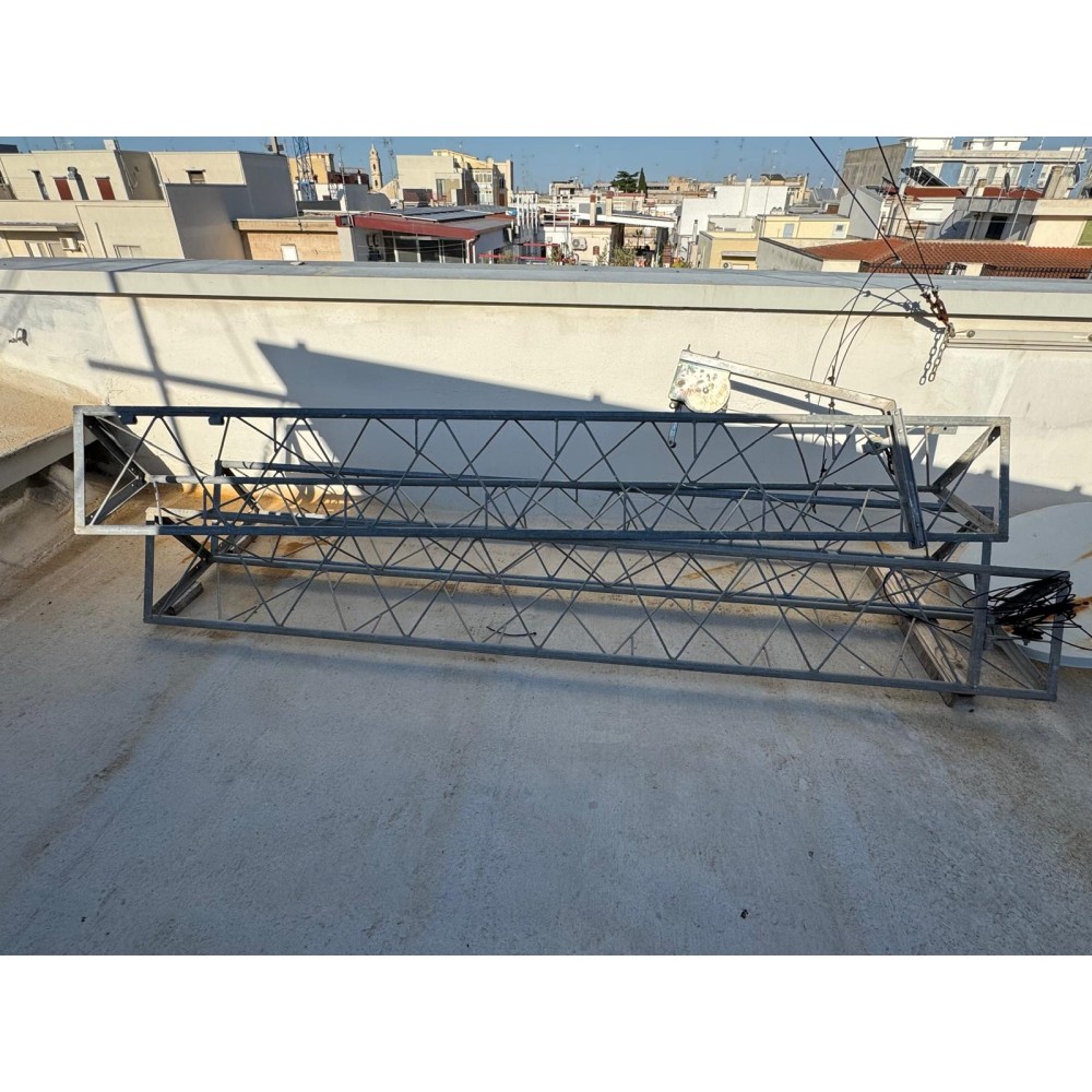 TRALICCIO PROSISTEL T40 3 SEZIONI DA 3 METRI + BASE + GABBIA