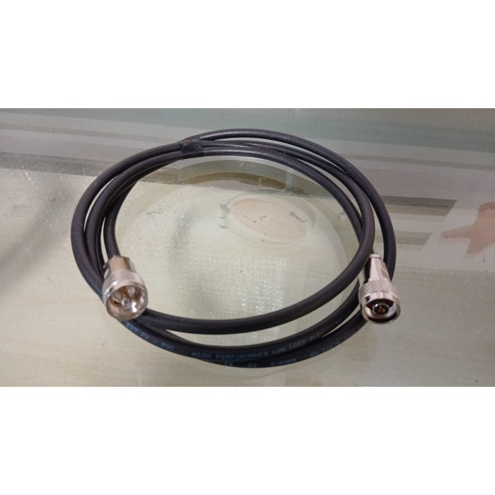 SIVA RF287UF DIAM. 7MM RACCORDO 2MT INTESTATO N MASCHIO PL259