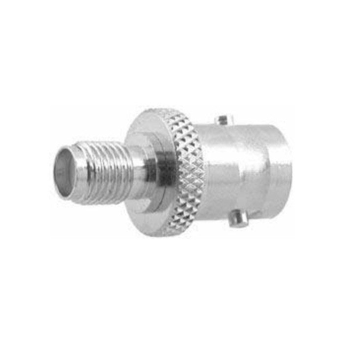 CONNETTORE ADATTATORE DA BNC FEMMINA A SMA FEMMINA